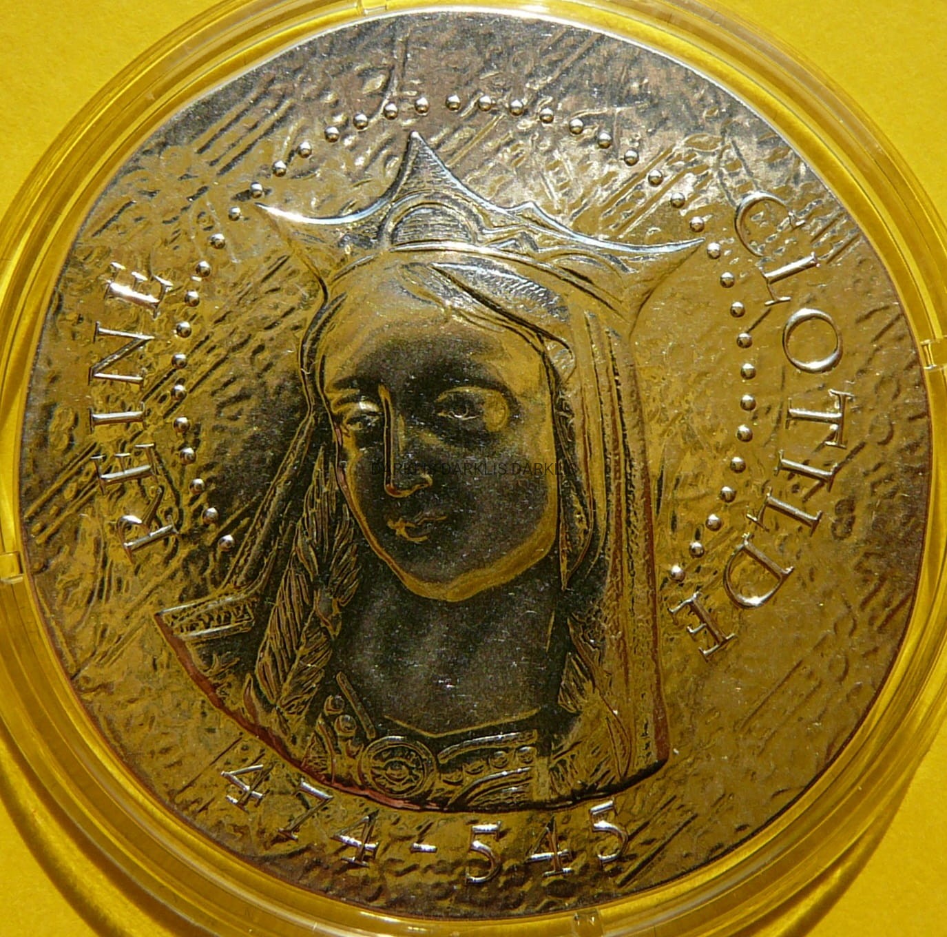 10 EURO FRANCJA 2016 KRÓLOWA KLOTYLDA KOBIETY FRANCJI