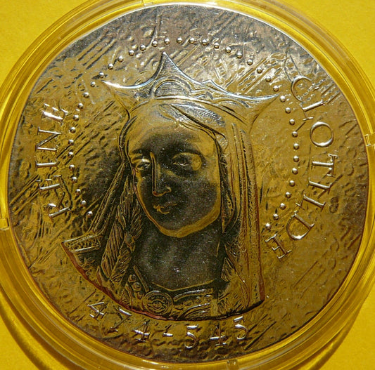 10 EURO FRANCJA 2016 KRÓLOWA KLOTYLDA KOBIETY FRANCJI