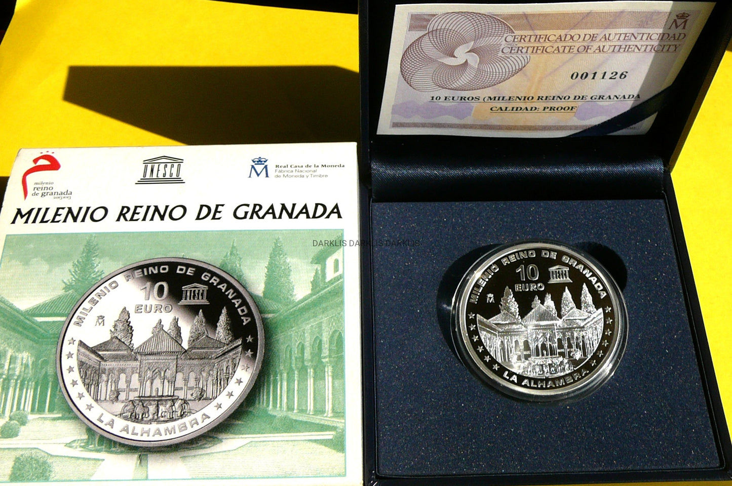 10 EURO HISZPANIA 2013 SUŁTANAT GRANADY 1000 LECIE