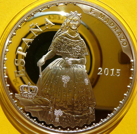 10 EURO HISZPANIA 2015 MADRAZO SKARBY HISZPAŃSKICH MUZEÓW