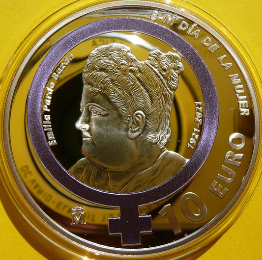 10 EURO HISZPANIA 2021 DZIEŃ KOBIET EMILIA PADRO BAZAN