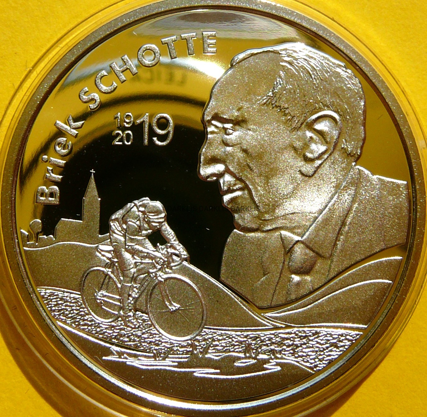 10 EURO BELGIA 2019 KOLARZ BRIEK SCHOTTE ROCZNICA ŚMIERCI