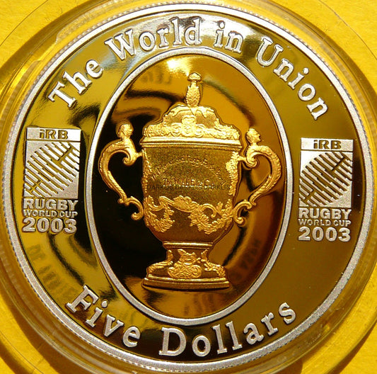 5$ AUSTRALIA 2003 PUCHAR ŚWIATA W RUGBY SYDNEY 2003