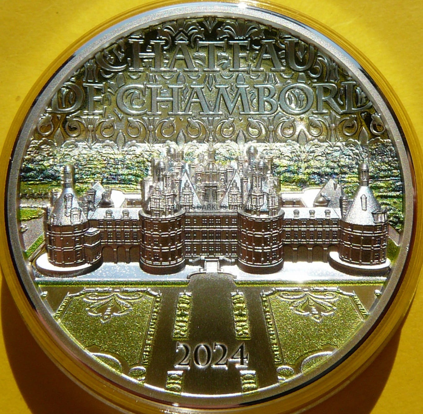10$ COOK ISLANDS 2024 CHATEAU DE CHAMBORD HIGH RELIF