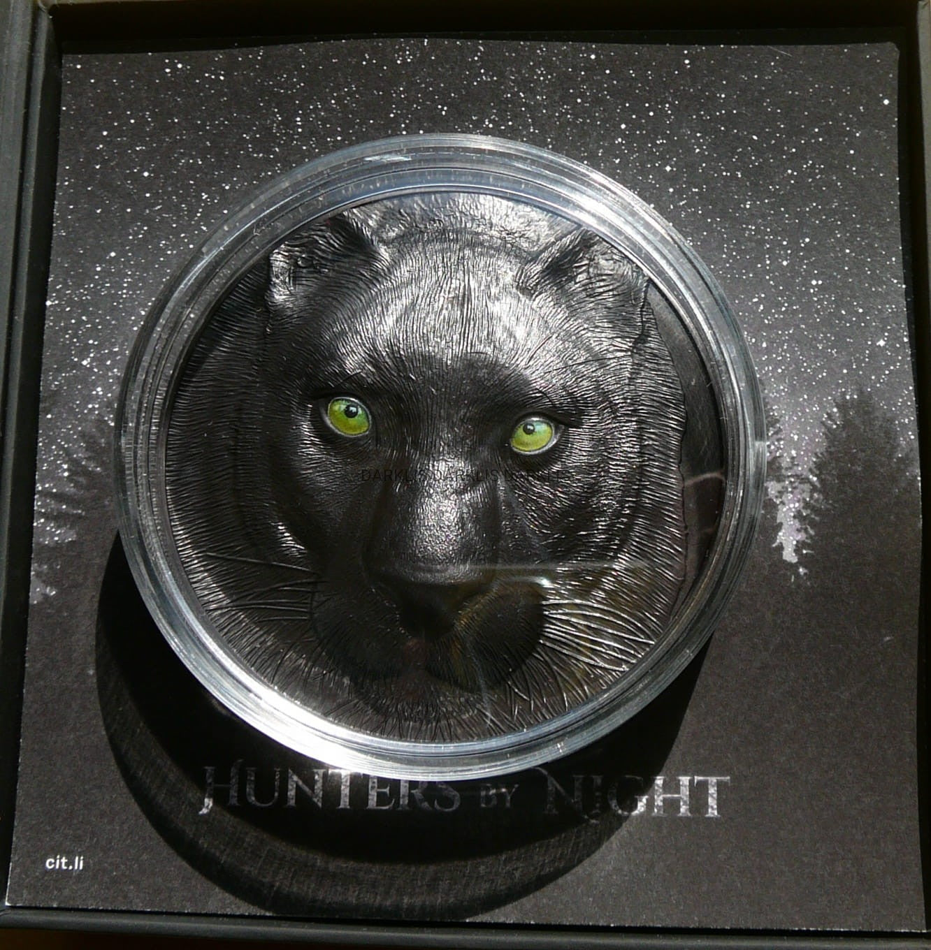 25$ PALAU 2022 BLACK PANTHER HUNTERS BY NIGHT 1/2 Kg