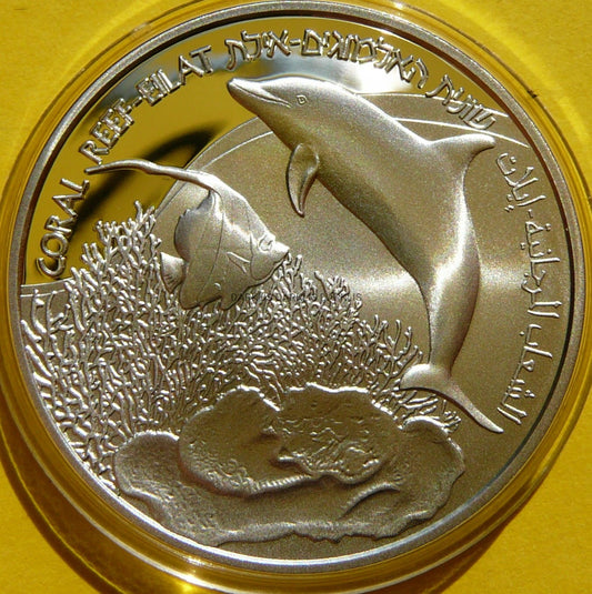 SZEKEL IZRAEL 2012 DELFIN RAFA KORALOWA EJLAT PEJZAŻE IZRAELA