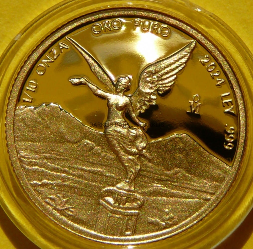 1/10 ONZA ORO PURO MEKSYK 2024 LIBERTAD ZŁOTO PROOF