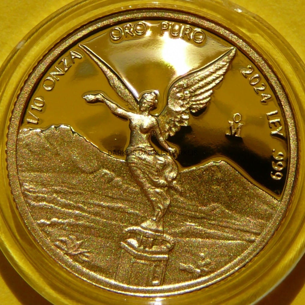 1/10 ONZA ORO PURO MEKSYK 2024 LIBERTAD ZŁOTO PROOF