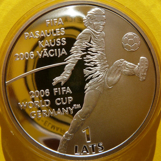 1 LATS ŁOTWA 2004 PIŁKA NOŻNA FIFA MUNDIAL 2006