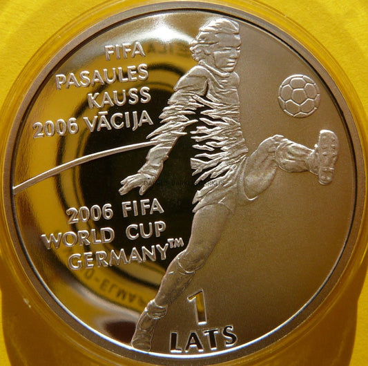 1 LATS ŁOTWA 2004 PIŁKA NOŻNA FIFA MUNDIAL 2006