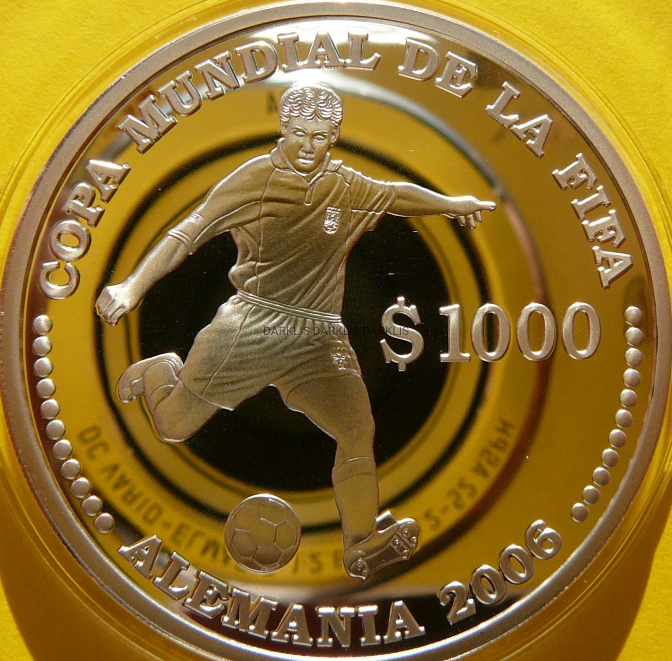 1000 PESO URUGWAJ PIŁKA NOŻNA FIFA WORLD CUP MUNDIAL 2006