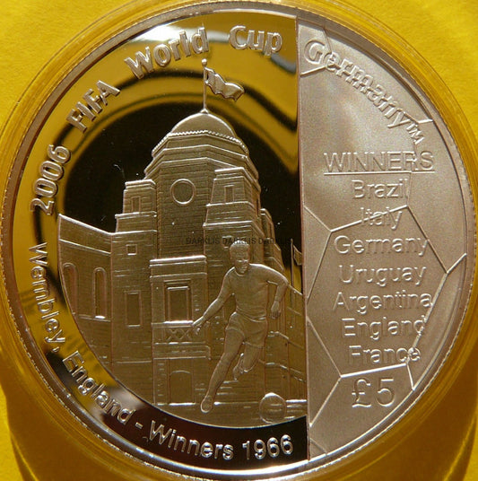 5 FUNTÓW GUERNSEY PIŁKA NOŻNA FIFA WORLD CUP MUNDIAL 2006