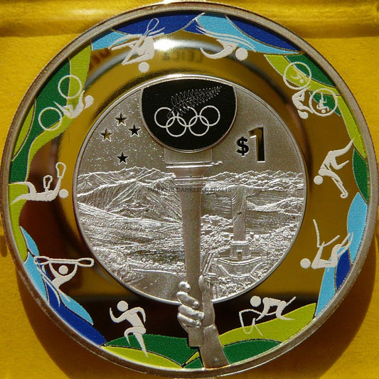 1$ NOWA ZELANDIA 2016 ZNICZ OLIMPIADA RIO DE JANEIRO JEZUS