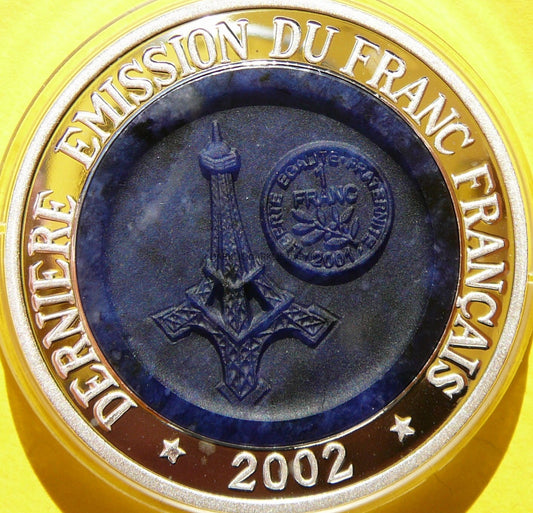 1000 FR KONGO 2002 WIEŻA EIFFLA FRANCJA PARYŻ KAMIEŃ