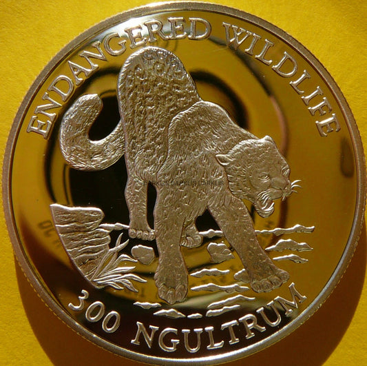 300 NGULT BHUTAN 1991 IRBIS ŚNIEŻNY ZAGROŻONE GATUNKI