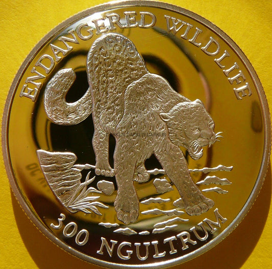 300 NGULT BHUTAN 1991 IRBIS ŚNIEŻNY ZAGROŻONE GATUNKI