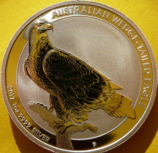 1$ AUSTRALIA 2017 ORZEŁ AUSTRALIJSKI WEDGE TAILED EAGLE
