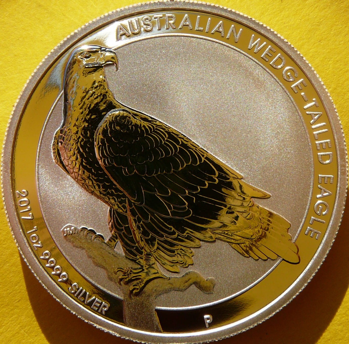 1$ AUSTRALIA 2017 ORZEŁ AUSTRALIJSKI WEDGE TAILED EAGLE