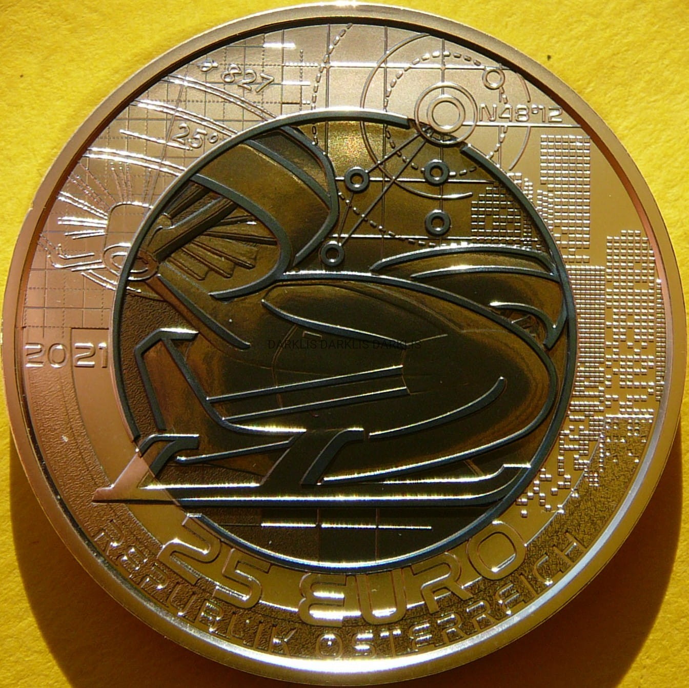 25 EURO AUSTRIA 2021 INTELIGENTNA MOBILNOŚĆ Ag + NIOB