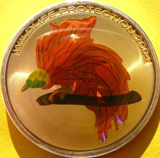 10 FRANK KONGO 2004 PTAK CUDOWRONEK EFEKT PRYZMATU