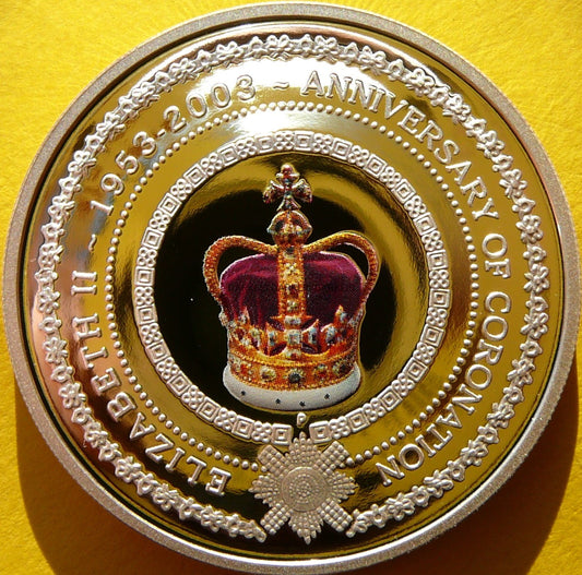 1$ AUSTRALIA 2003 ROCZNICA KORONACJI ELŻBIETY II KOLOR