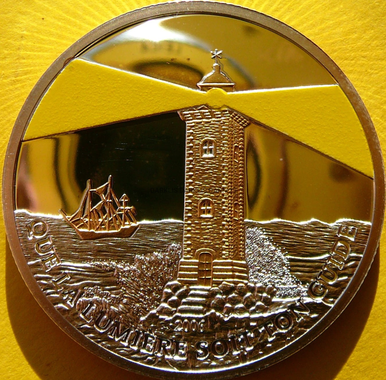10 FR KONGO 2006 ŻAGLOWIEC LATARNIA MORSKA KOLOR RZADKA