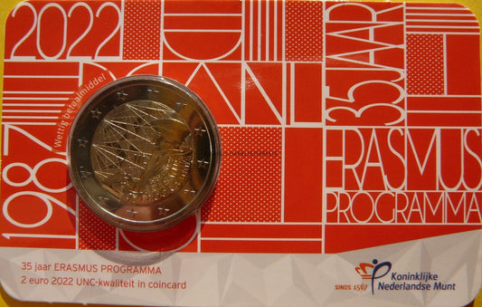 2 EURO HOLANDIA 2022 PROGRAM ERASMUS 35 LAT COINCARD