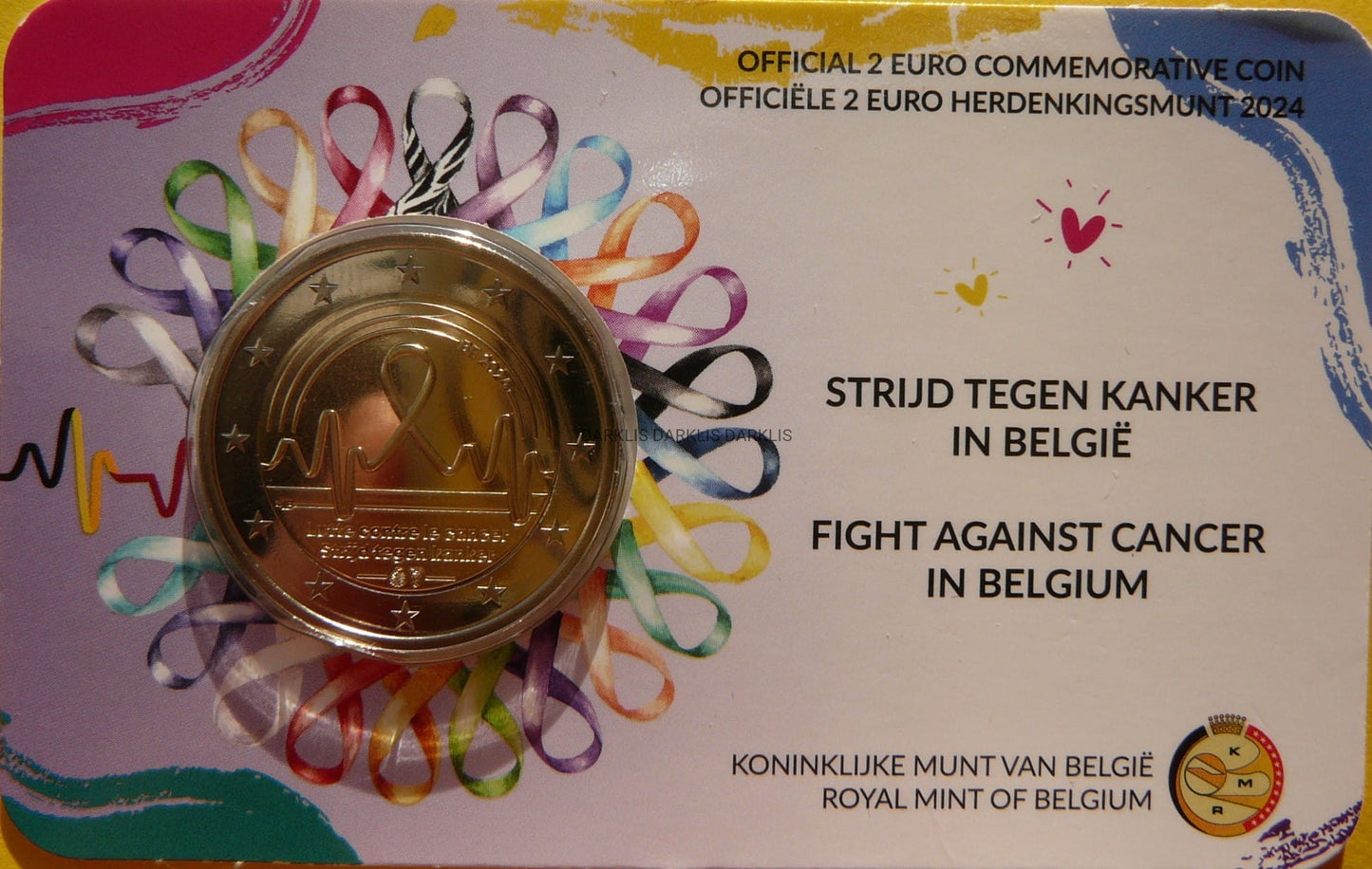 2 EURO BELGIA 2024 WALKA z RAKIEM COINCARD