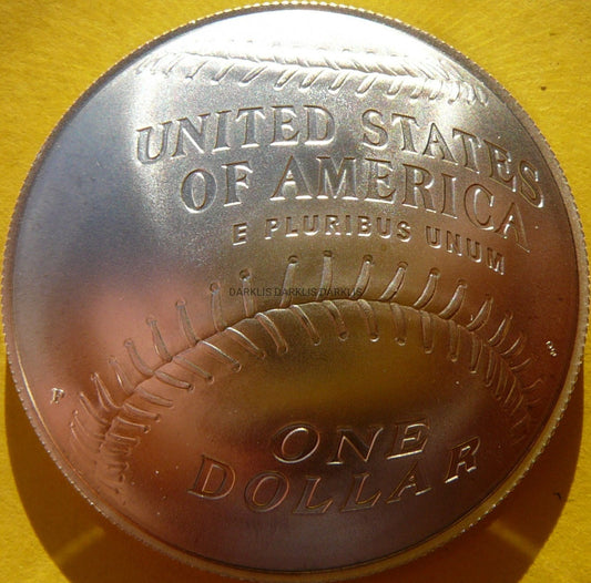 1$ USA 2014 P NARODOWA GALERIA SŁAW BASEBALLU RZADKA