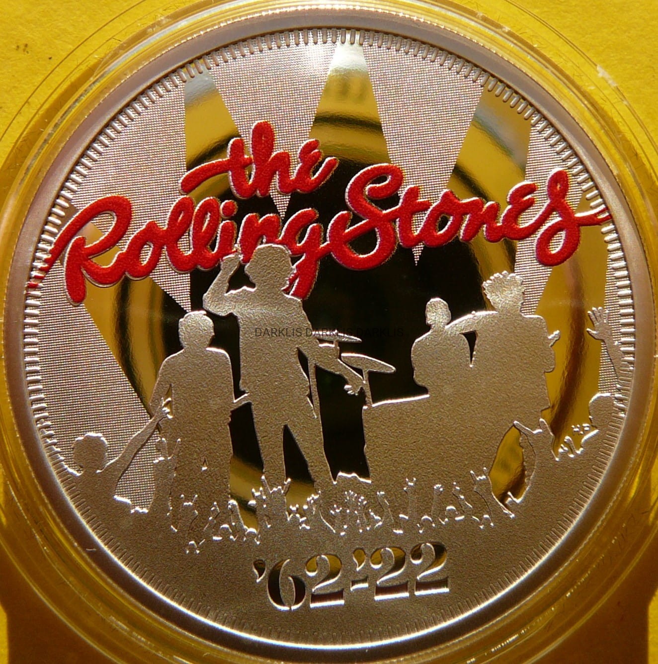 2 FUNTY BRYTANIA 2022 THE ROLLING STONES KOLOR PROOF