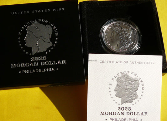 1$ USA 2023 DOLLAR MORGANA LIBERTY EAGLE MATT