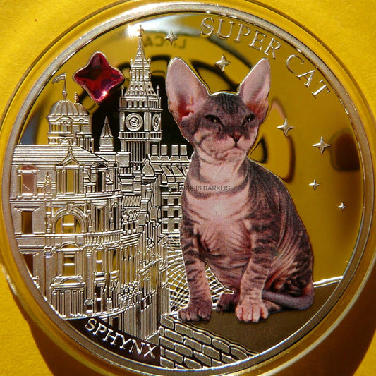 2$  FIJI 2013 KOT SFINKS SUPER KOTEK KOLOR KRYSZTAŁ