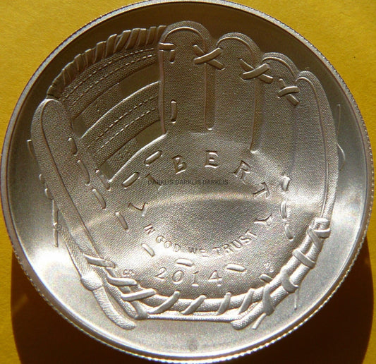 1$ USA 2014 P NARODOWA GALERIA SŁAW BASEBALLU MATT