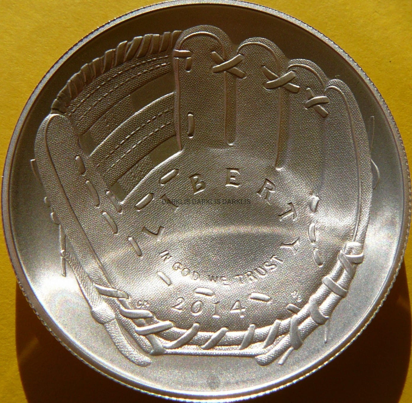 1$ USA 2014 P NARODOWA GALERIA SŁAW BASEBALLU MATT