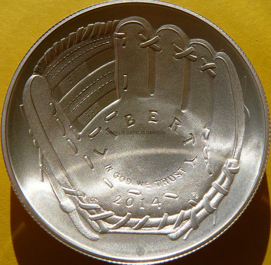 1$ USA 2014 P NARODOWA GALERIA SŁAW BASEBALLU MATT