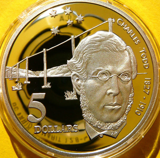 5$ AUSTRALIA 1995 CHARLES TODD HISTORIA AUSTRALII