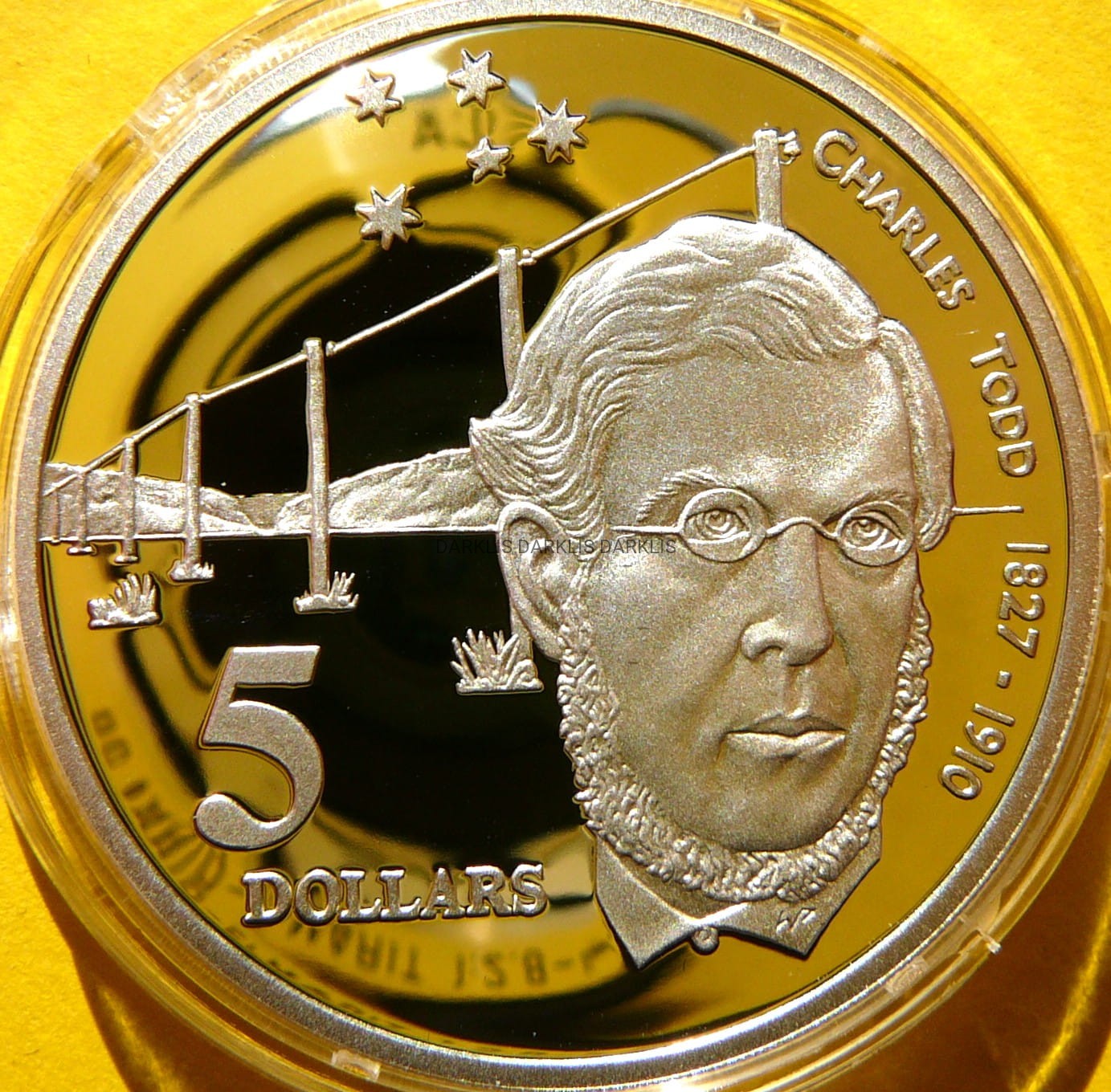 5$ AUSTRALIA 1995 CHARLES TODD HISTORIA AUSTRALII