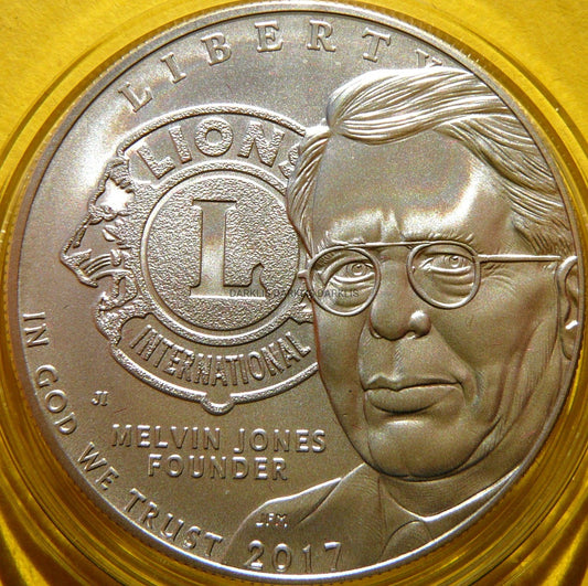 1$ USA 2017 100 ROCZNICA LIONS CLUB INTERNATIONAL MATT