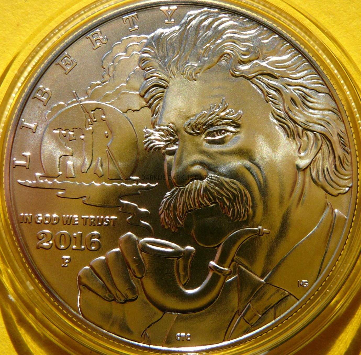 1$ USA 2016 MARK TWAIN PISARZ SATYRYK BAJKI MATT