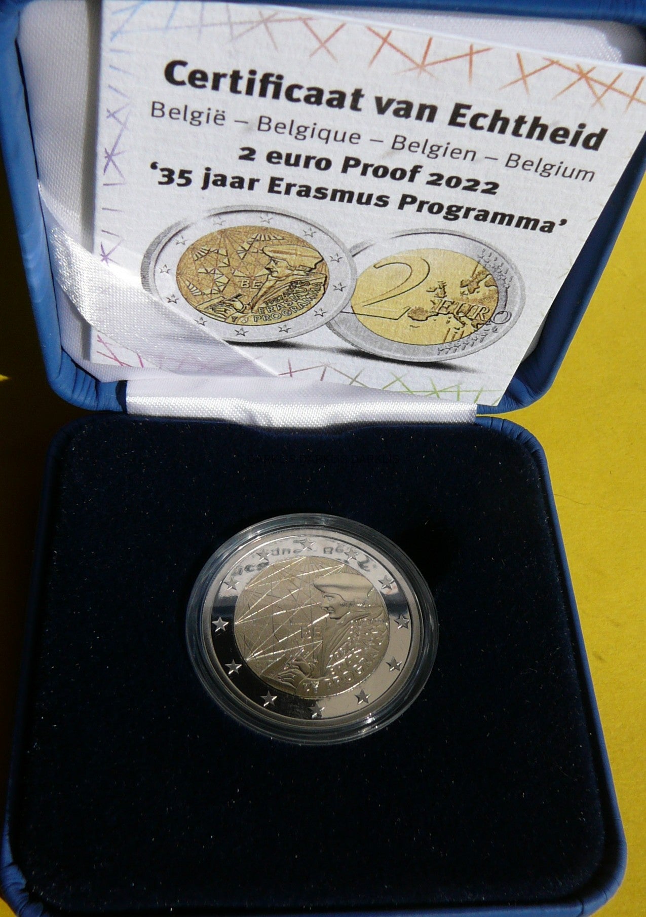 2 EURO BELGIA 2022 35 LAT PROGRAMU ERASMUS PROOF
