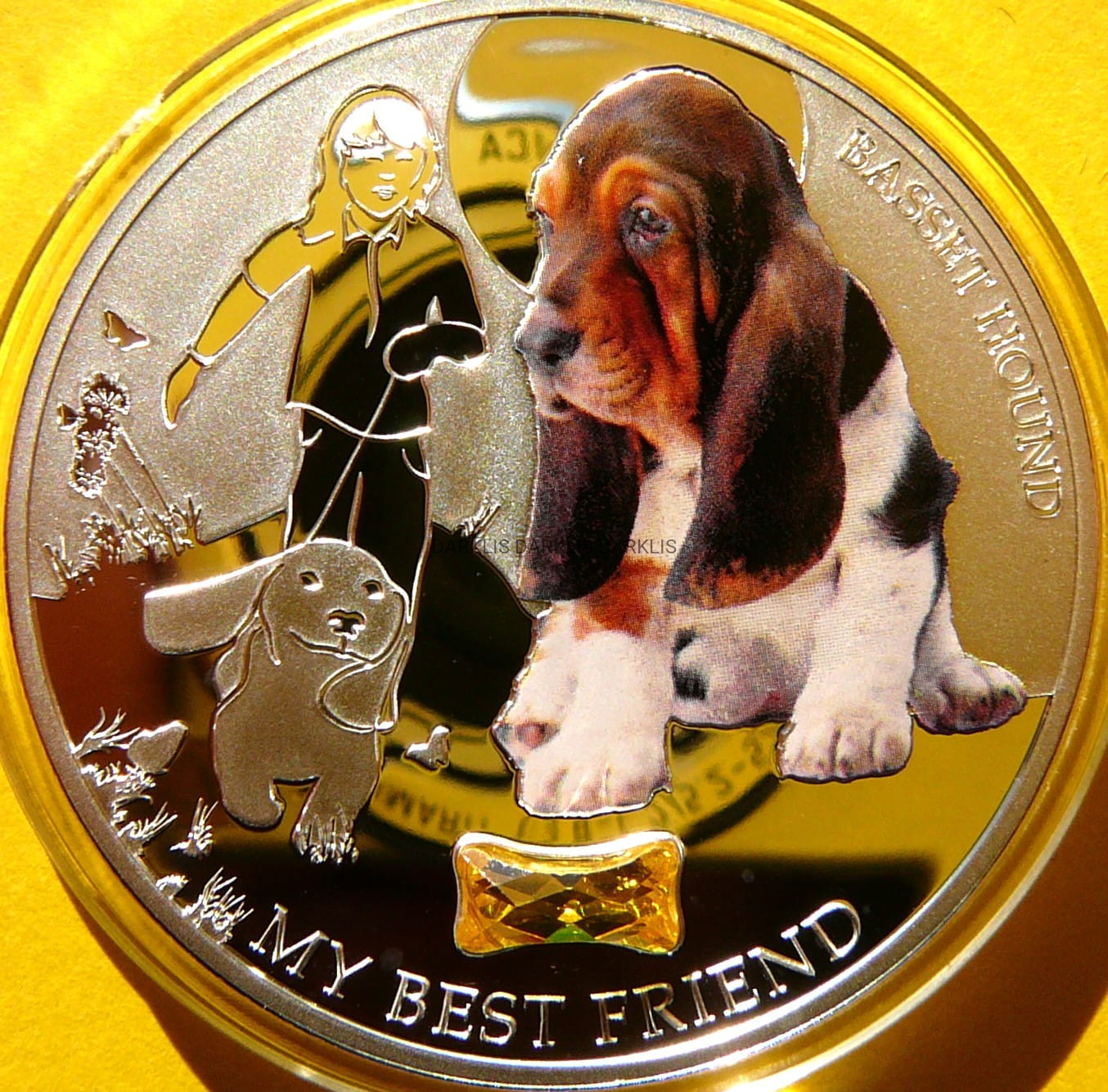 2$ FIJI 2013 PIES BASSET HOUND MÓJ NAJLEPSZY PRZYJACIEL KOLOR
