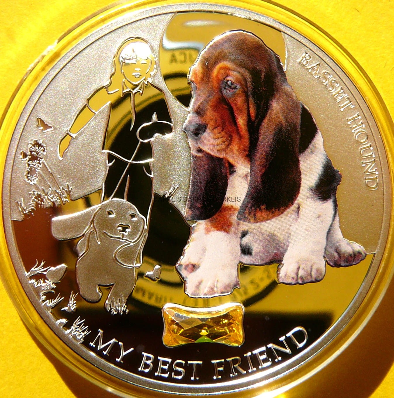 2$ FIJI 2013 PIES BASSET HOUND MÓJ NAJLEPSZY PRZYJACIEL KOLOR