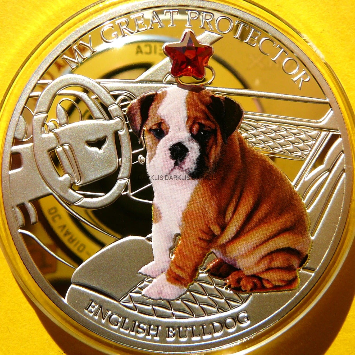 2$ FIJI 2013 PIES BULDOG ANGIELSKI MÓJ WIELKI OBROŃCA