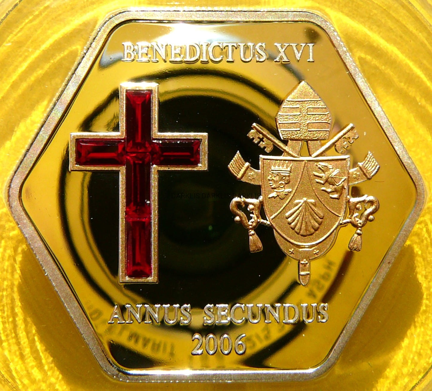 5$ COOK 2006  PAPIEŻ BENEDYKT XVI DRUGI ROK SWAROVSKI