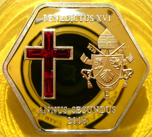 5$ COOK 2006  PAPIEŻ BENEDYKT XVI DRUGI ROK SWAROVSKI