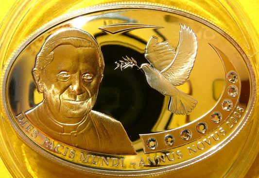 5$ COOK 2008 BENEDYKT ŚWIATOWY DZIEŃ POKOJU SWAROVSKI