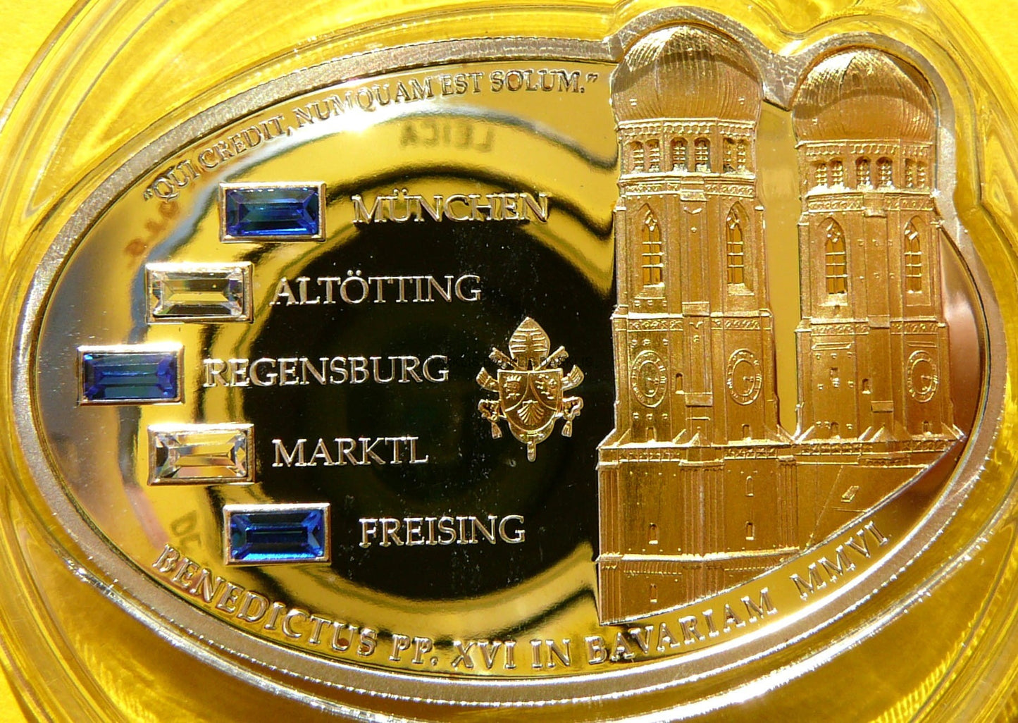 5$ COOK 2006 PAPIEŻ BENEDYKT XVI BAWARIA SWAROVSKI