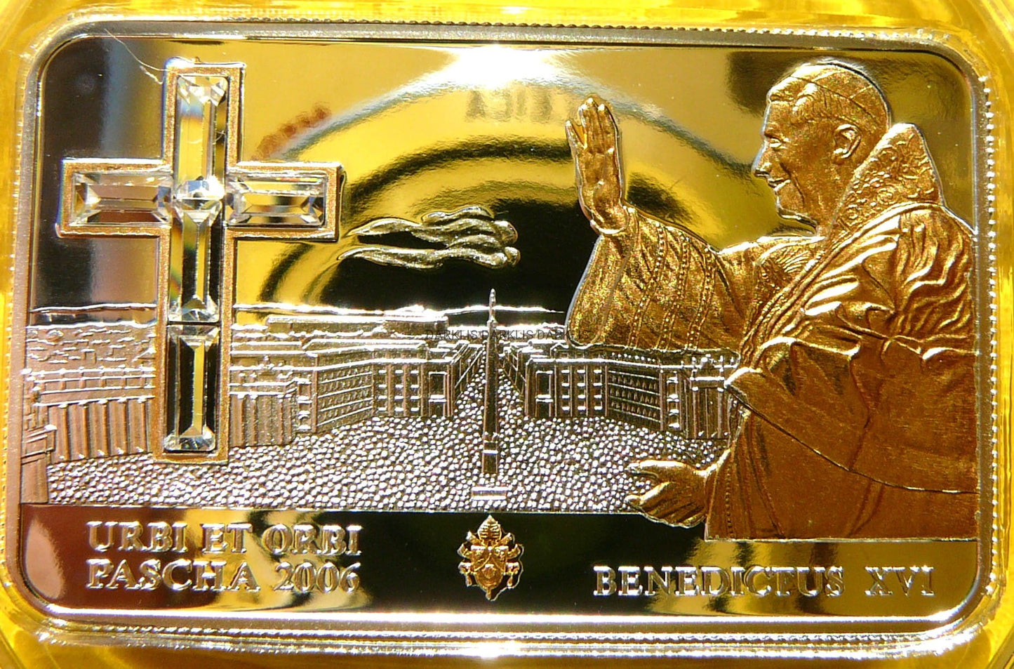 5$ COOK 2006 PAPIEŻ BENEDYKT XVI PASCHA SWAROVSKI