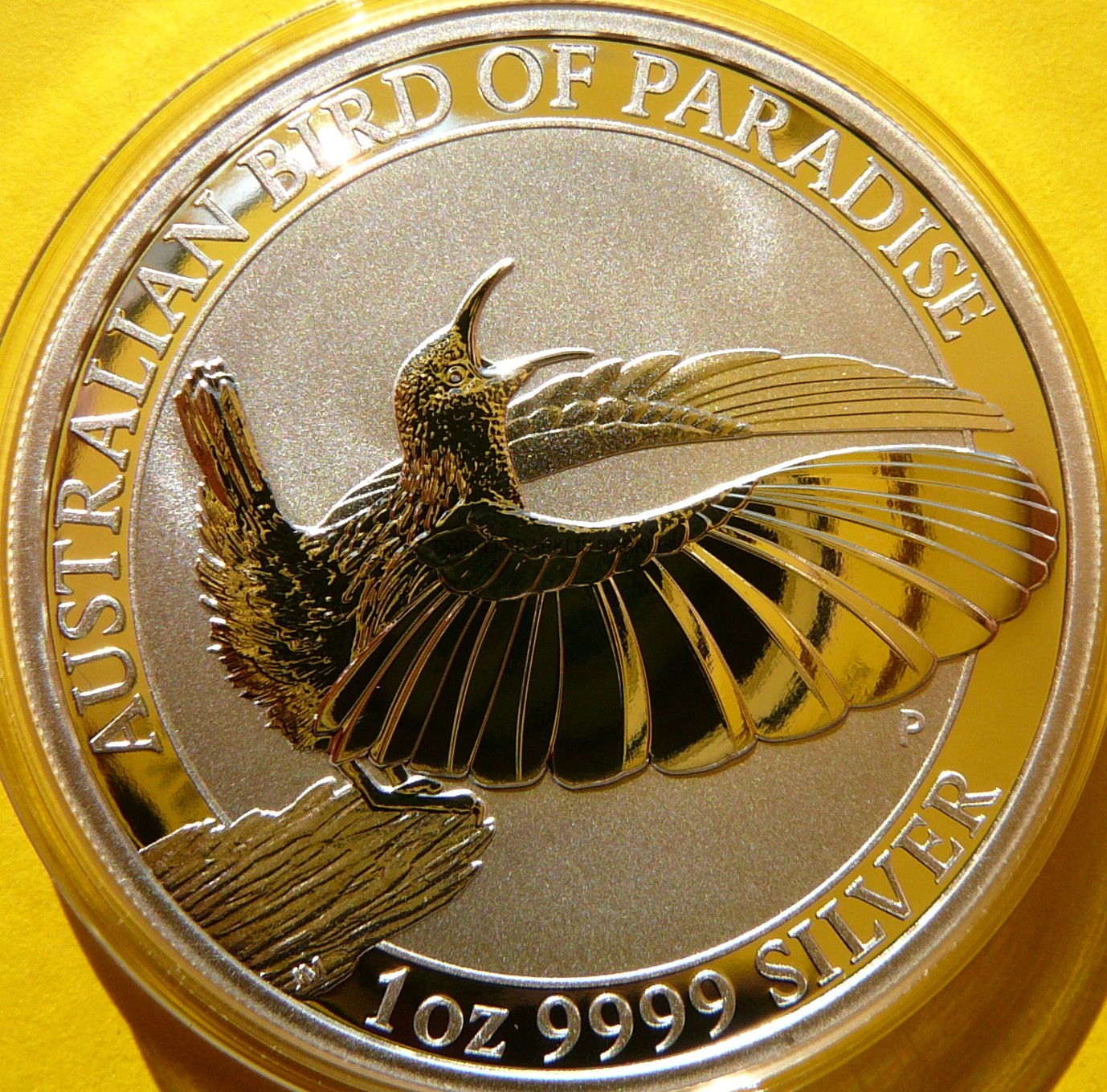 1$ AUSTRALIA 2018 RAJSKI PTAK SREBRO 999 UNCJA UNC