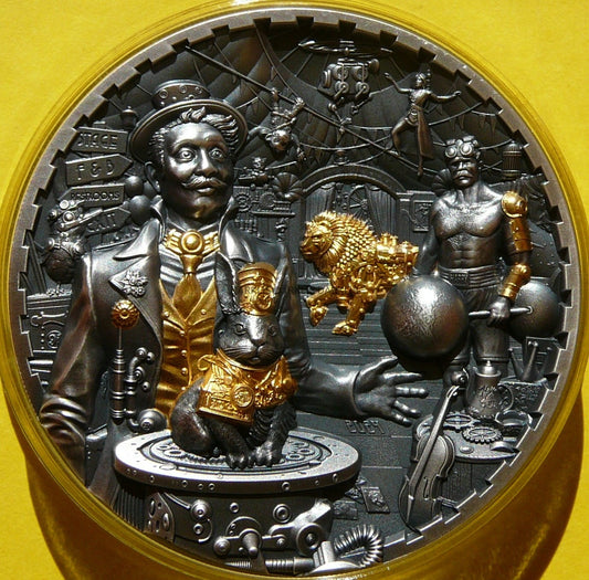 20$ COOK 2024 STEAMPUNK CARNIVAL HIGH RELIEF RZADKA